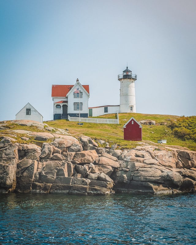 Nubble Light in York, ME.