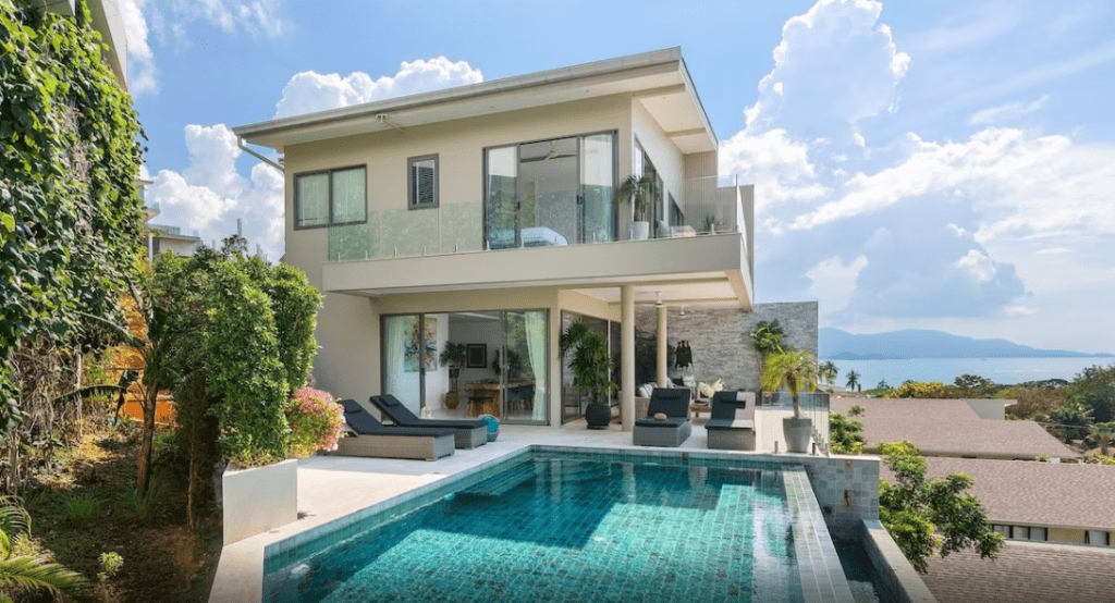 Stunning beach villa in the heart of Koh, Samui