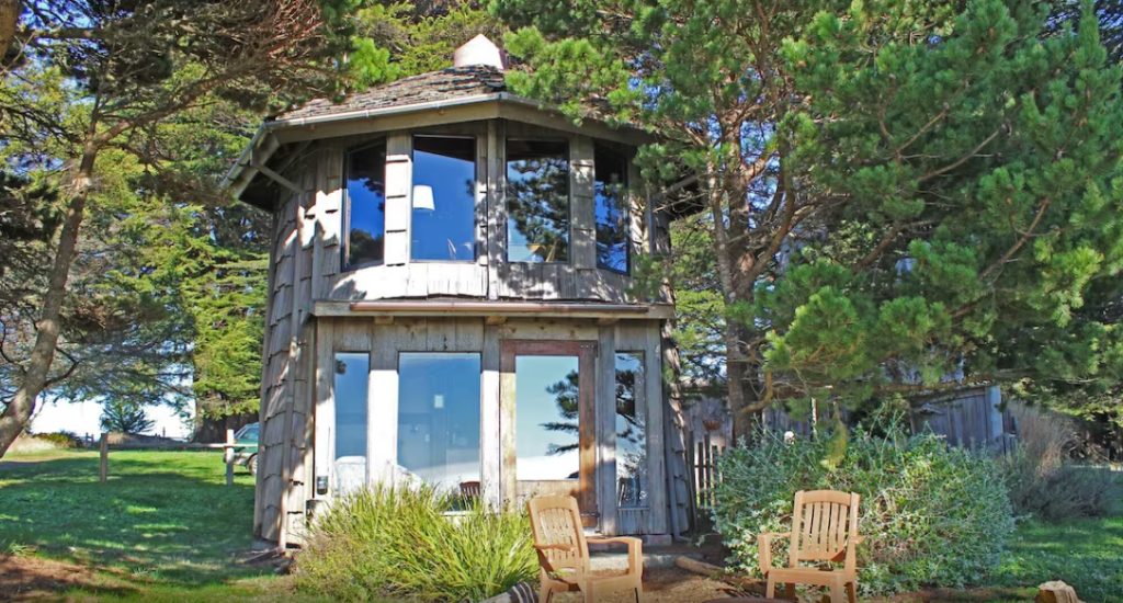 One of a unique house rental in California