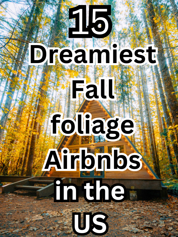 15 Dreamiest Fall foliage Airbnbs in the US right now 