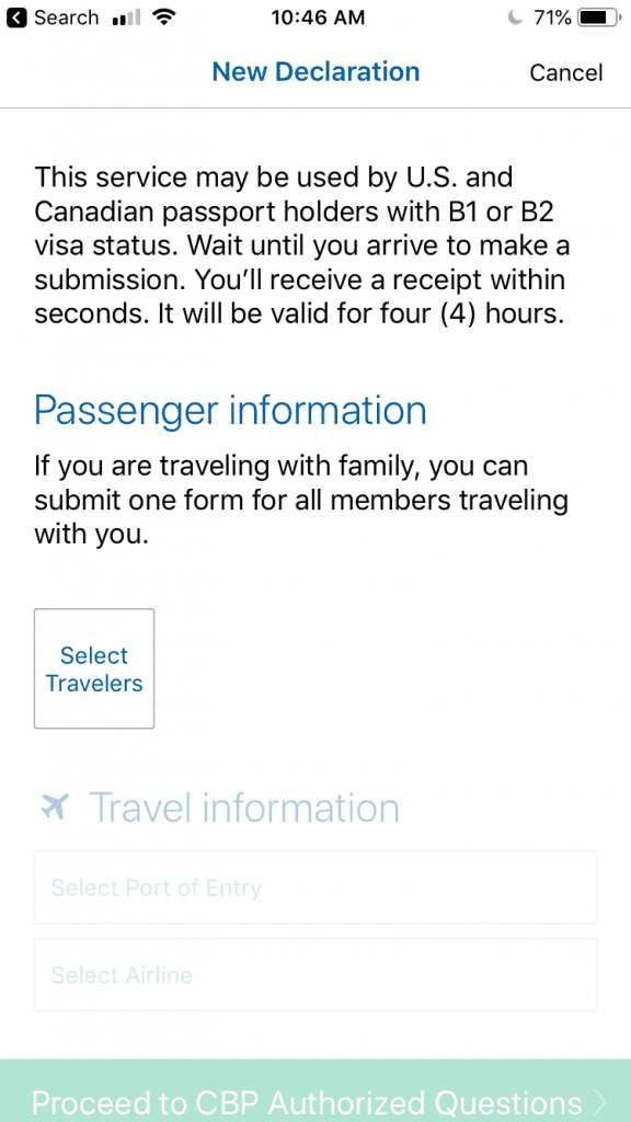 Mobile Passport helps you to skip the lines at Customs and Immigratin at US airports