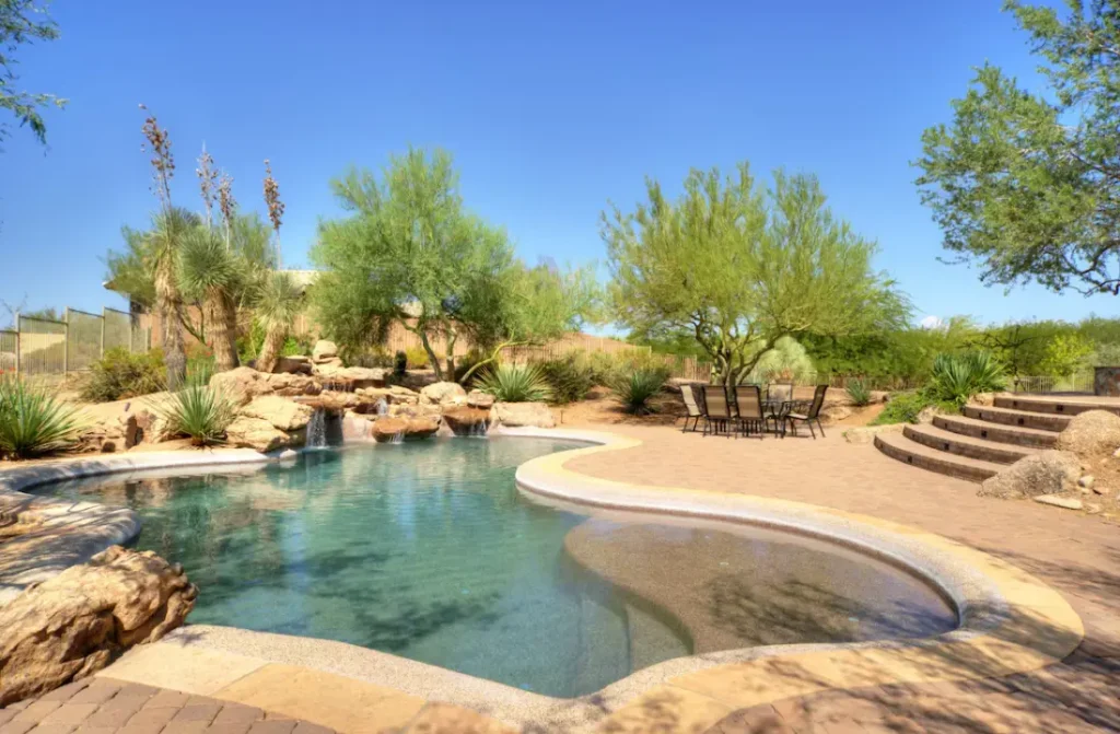Pool area
