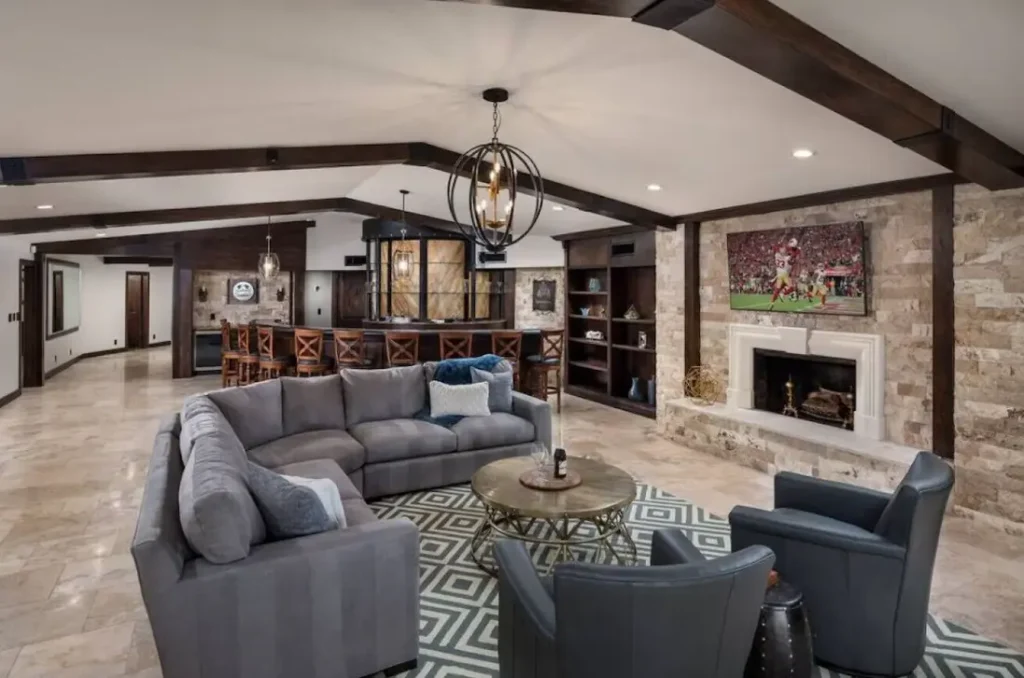 Lounge area