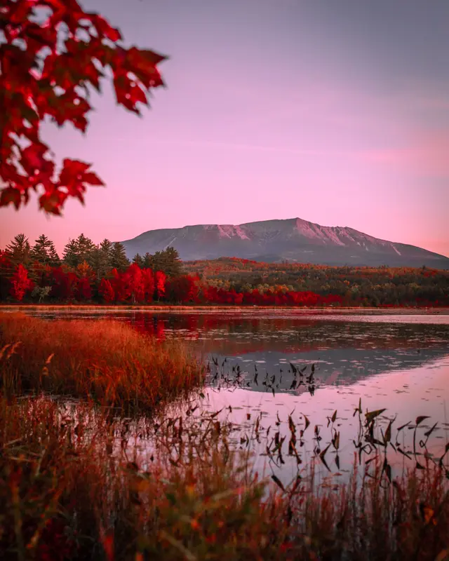 Baxter State Park with a view of Mt. Katahdin