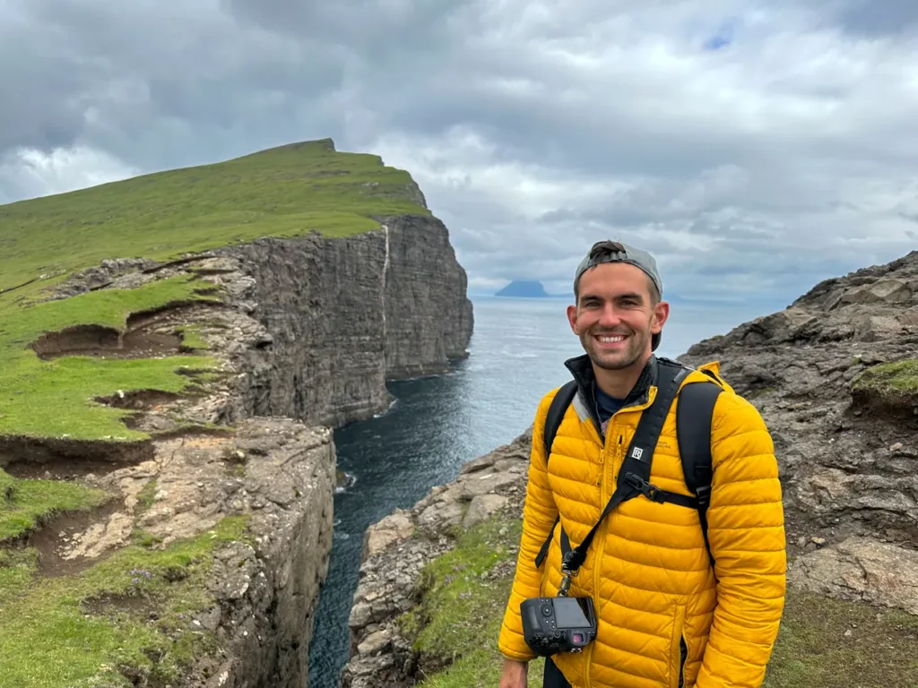 Photo of me in the Faroe Islands